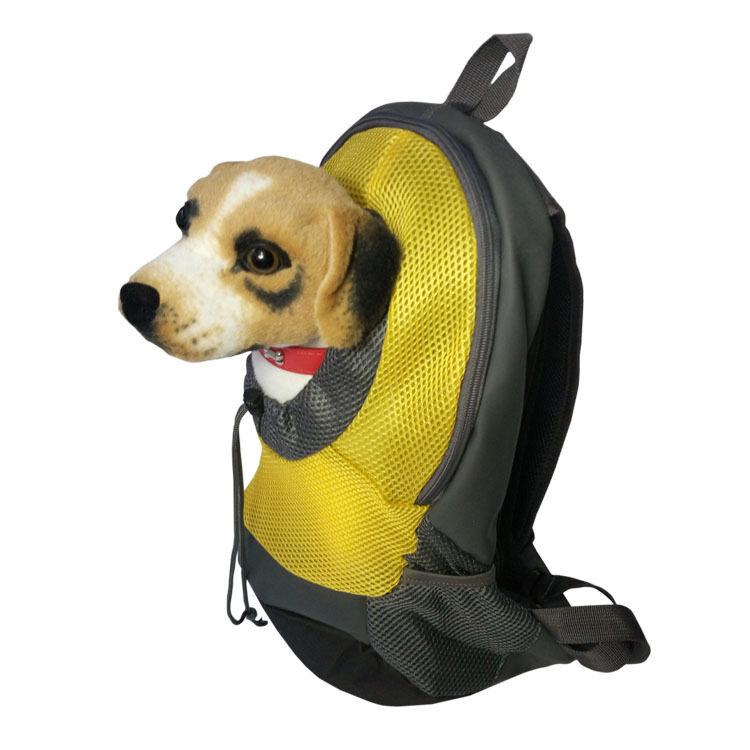 Soonyip Kain Oxford Doggy Catty Bernapas Tas Carrier Ransel (Warna: Utama PIC; S: 35*30*14 Cm)-Intl
