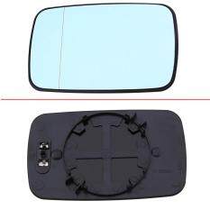 Right Blue Wide Angle Sight Rearview Heated Mirror Glass For BMW X5 E53 00-06