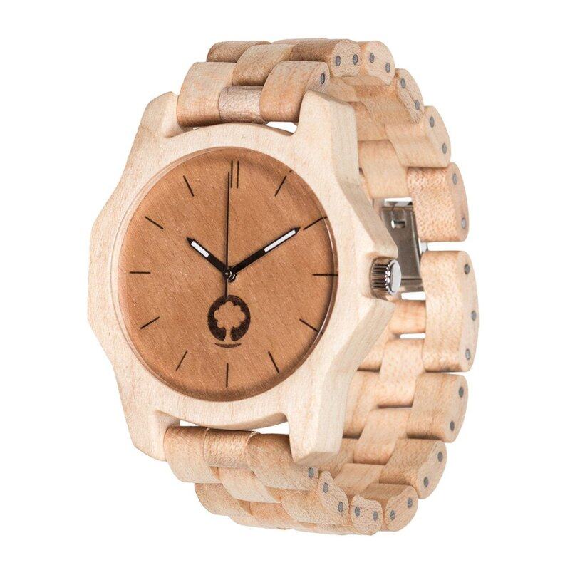 Plantwear Woman Men Sierra Series Maple Wood Timber Wrist Watch Malaysia