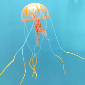 Pretty Fluorescent Trumpet Colorful Simulation Of Jellyfish