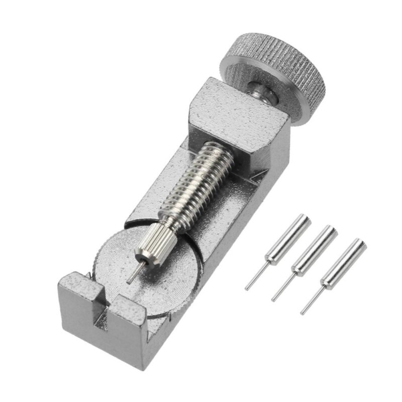 Profession Watch Band Link Pin Adjustable Metal Remove Repair Tool 3 Color(Silver) Malaysia