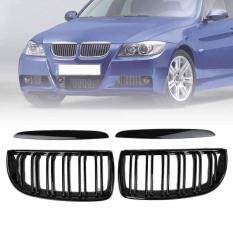 ABS Profesional Grill Depan Pengganti Set Cocok untuk BMW E90 320i 323i