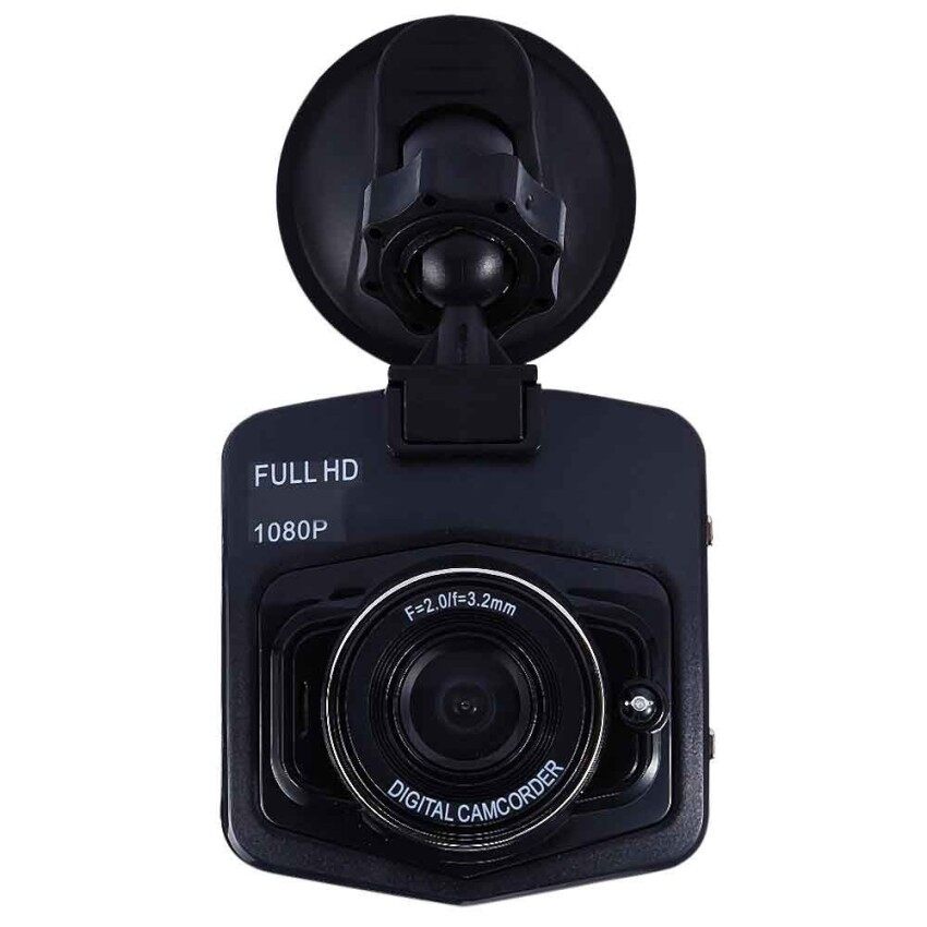 Rh-H400 Full HD 1080 P Kamera Mobil Mini Detektor DVR Parkingrecorder Video Registrator Camcorder 170 Derajat Sudut (Hitam) -Intl