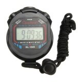RHS Online Digital Handheld LCD Chronograph Timer Sports Stopwatch Counter Stop Watch Alarm