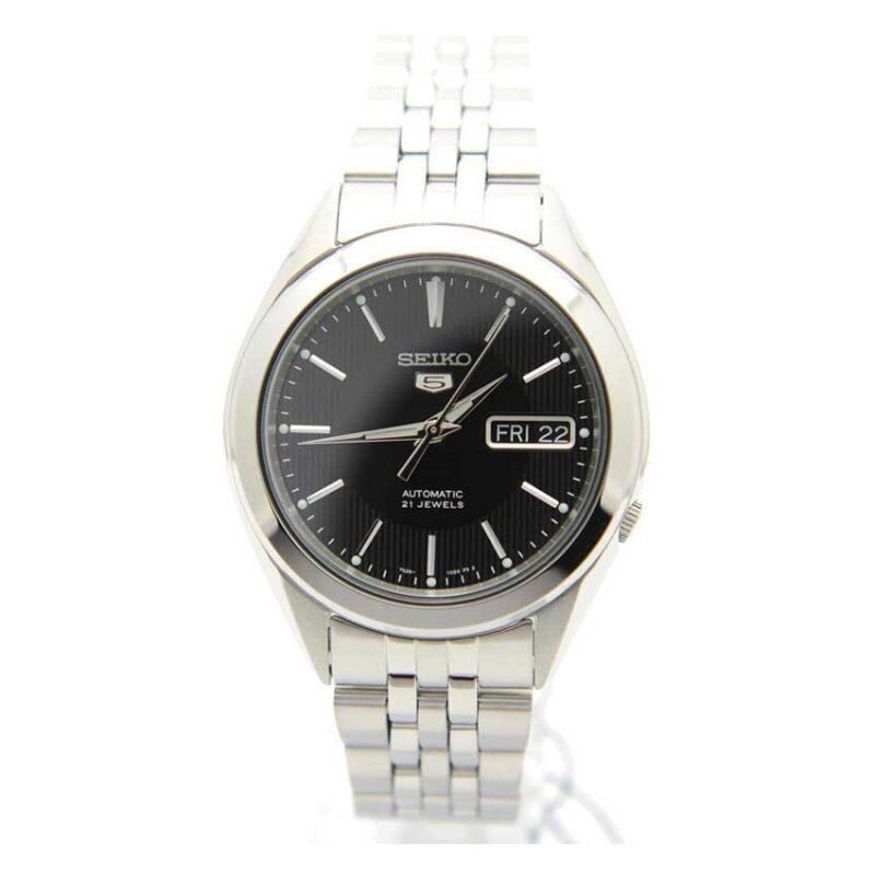 Seiko 5 SNKL23K1 Automatic Black Dial Stainless Steel Mens Analog Casual Watch Malaysia