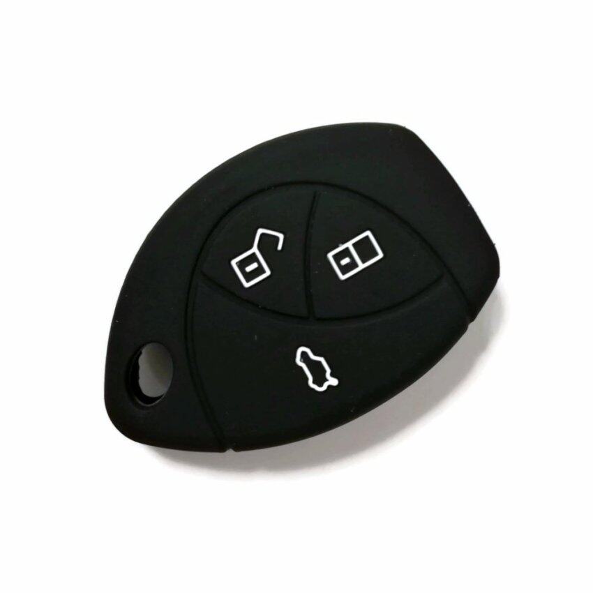 Toyota Vios 2002-2007 Silicone Car Key Remote Cover Case (Black)