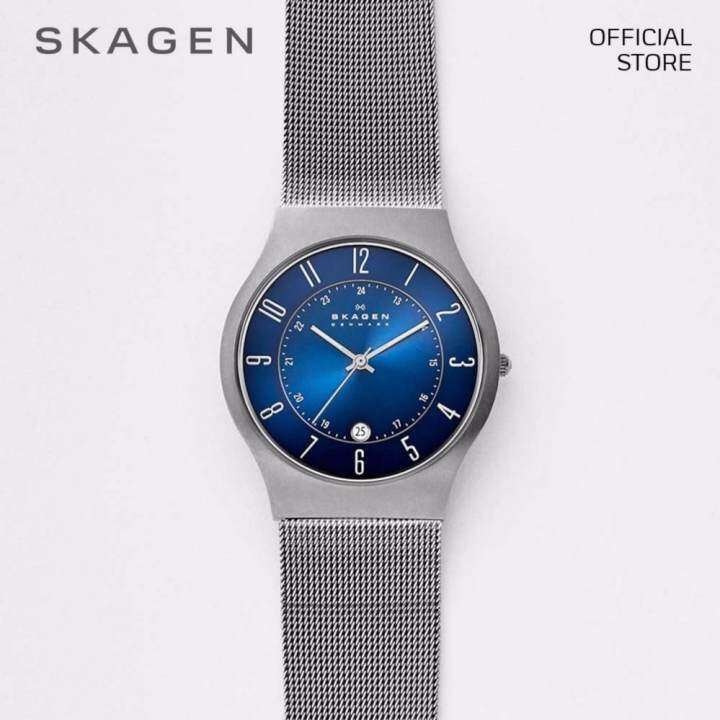Skagen Grenen Gray Titanium Watch 233XLTTN