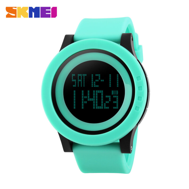 Nơi bán SKMEI Brand Watch LED Sports Watches Fashion Silicone Strap 50M Waterproof Military Digital Wristwatches Relogio Masculino Boys child 1142 - intl