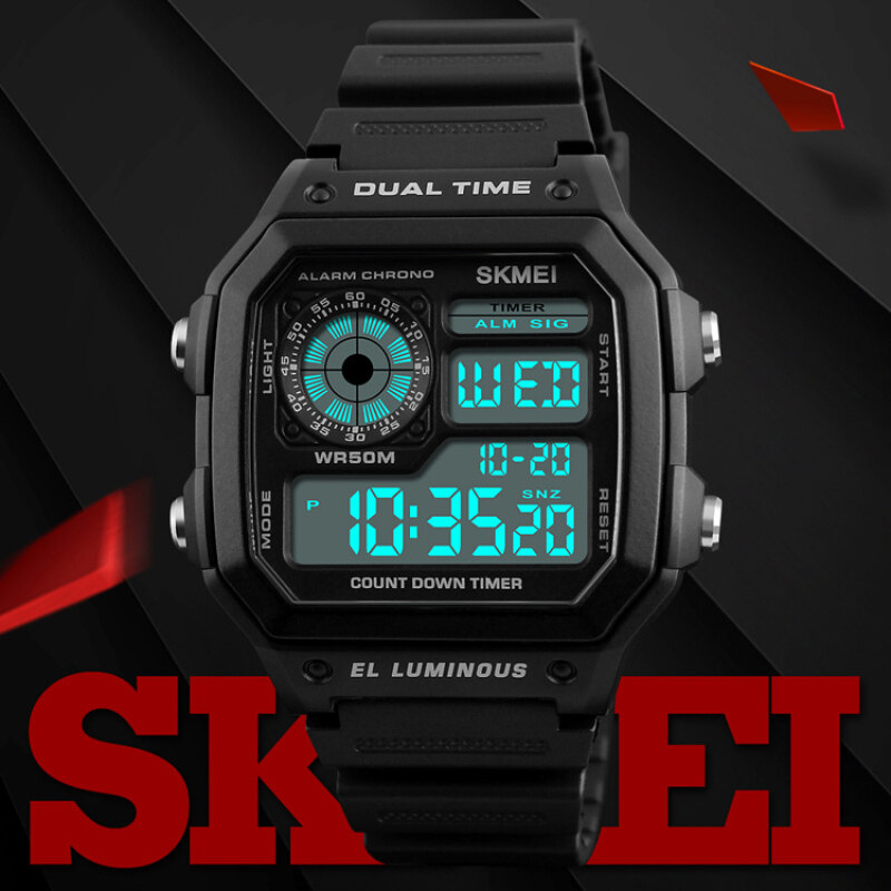 SKMEI Military Sport Watch Men Top Brand Luxury Famous Electronic LED Digital Wrist Watches Male Clock For Men Relogio Masculino Malaysia