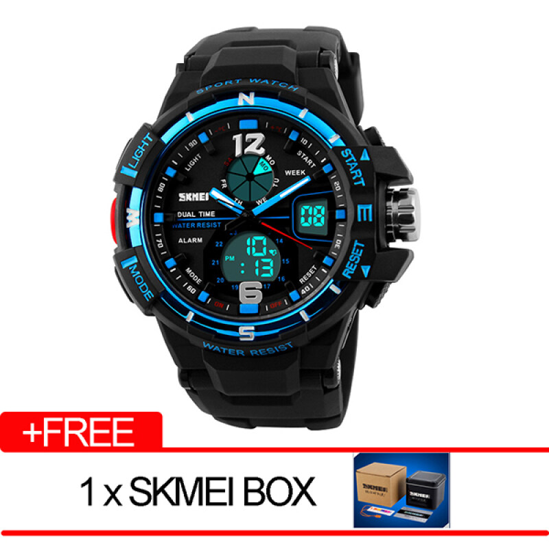 SKMEI Watch 1148 Men G Style Waterproof Sports Military Watches Shock Mens Luxury Analog Quartz Digital Watch Malaysia