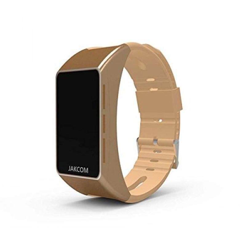 Smart Band,Jakcom B3 Smart Wristband Fitness Tracker Heart Rate Monitor New Product Of Fitness Watch Bluetooth Fitness Bracelets Compatible for IPhone and Android (Gold) Malaysia