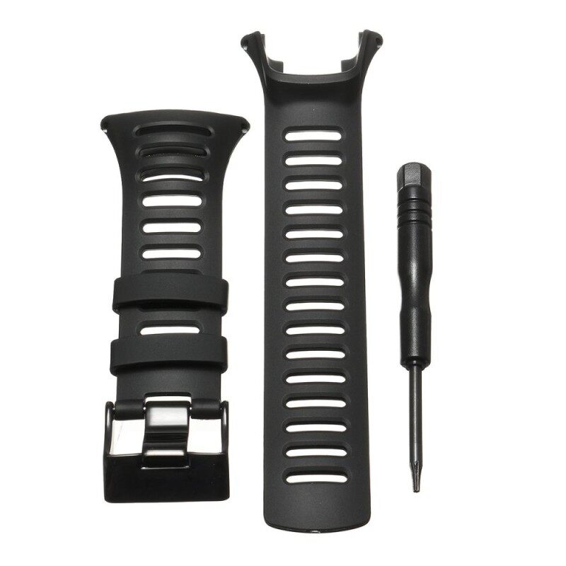 Soft Black Rubber Replacement Watch Band Strap For SUUNTO Ambit 3 PEAK/Ambit 2/1 Malaysia