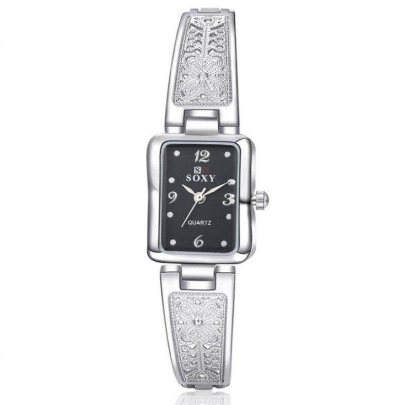 SOXY 0014 Elegant Bracelet Woman Watch- Silver (Free Watch Box) Malaysia