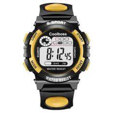 Waterproof Children Boy Digital LED Alarm Date Sports Wrist Watch Stop Watch Calendar Repeater Back Light Watch Malaysia
