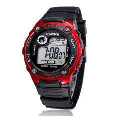 Sports Boy Digital LED Quartz Alarm Date Wrist Watch Waterproof Red Malaysia