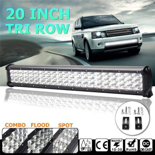 Điểm Lũ Combo Trị Liên Tiếp Làm Việc 20 Inch 189 W Làm Việc Thanh Ánh Sáng 6000 K Chống Nước IP68 Cho offroad SUV ATV DC10-30V