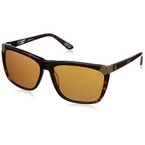 Spy Optic Unisex Emerson Lensa Bahagia Koleksi Kacamata Hitam Gelap Tort/Perunggu-Internasional