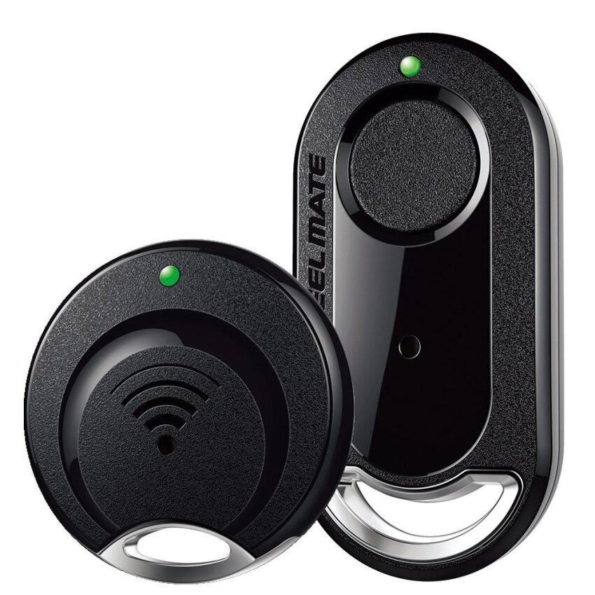 Steelmate I880 Trackmate Bluetooth 2-Cara Sistem Alarm Mobil Gpsintelligent Pelacakan Anti Hilang Pelacak Selfie untuk IOS (hitam) -Internasional