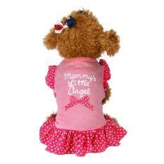 Summer Cute Pet Puppy Small Dog Cat Pet Dress Apparel Clothes Fly Sleeve Dress
