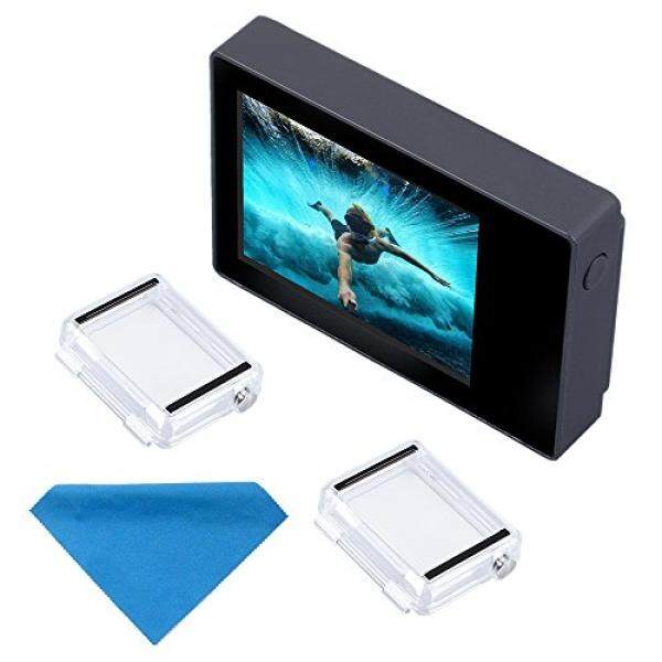 Suptig Layar LCD 2.0 Inch LCD Bacpac-Layar Sentuh untuk GoPro Pahlawan 4 3 + 3 dengan Tahan Air Penutup Belakang-Intl
