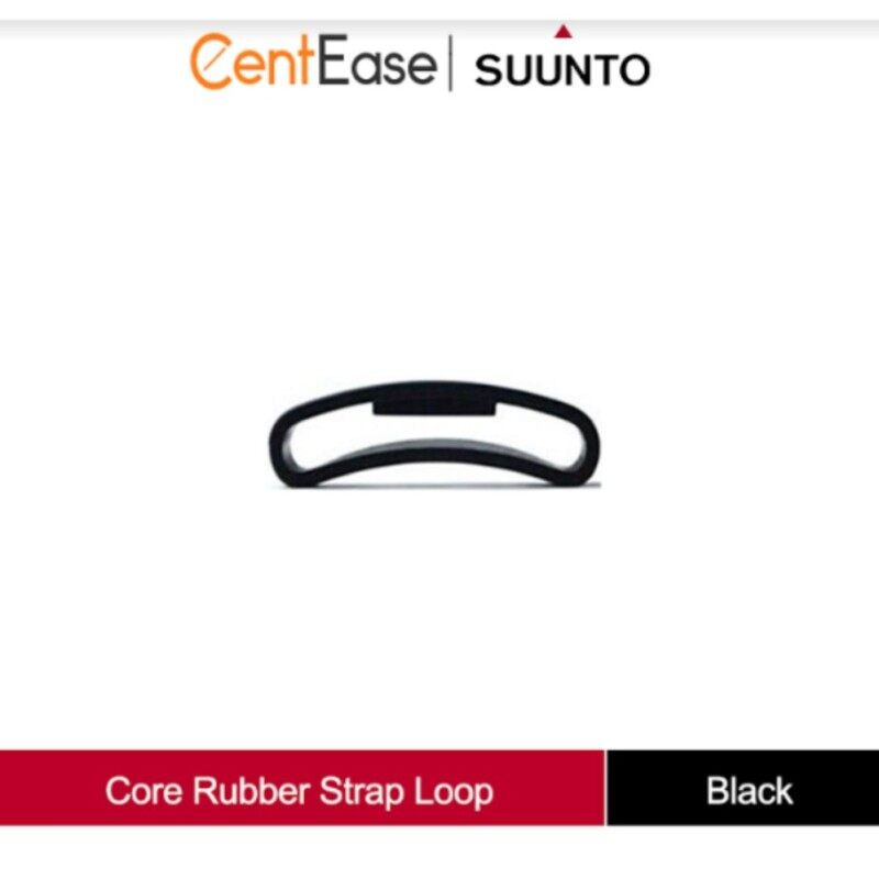 Suunto Core Rubber Strap Loop- Black Malaysia