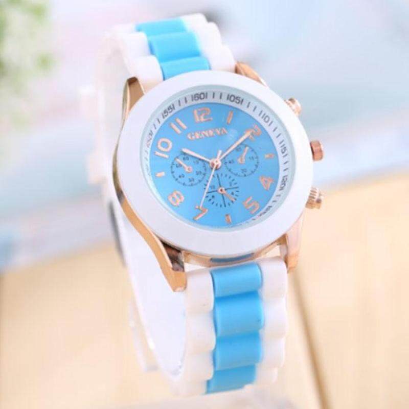 Unisex Fashion Silicone Quartz Men Women Jelly Wrist Casual Sports Watch BU Malaysia
