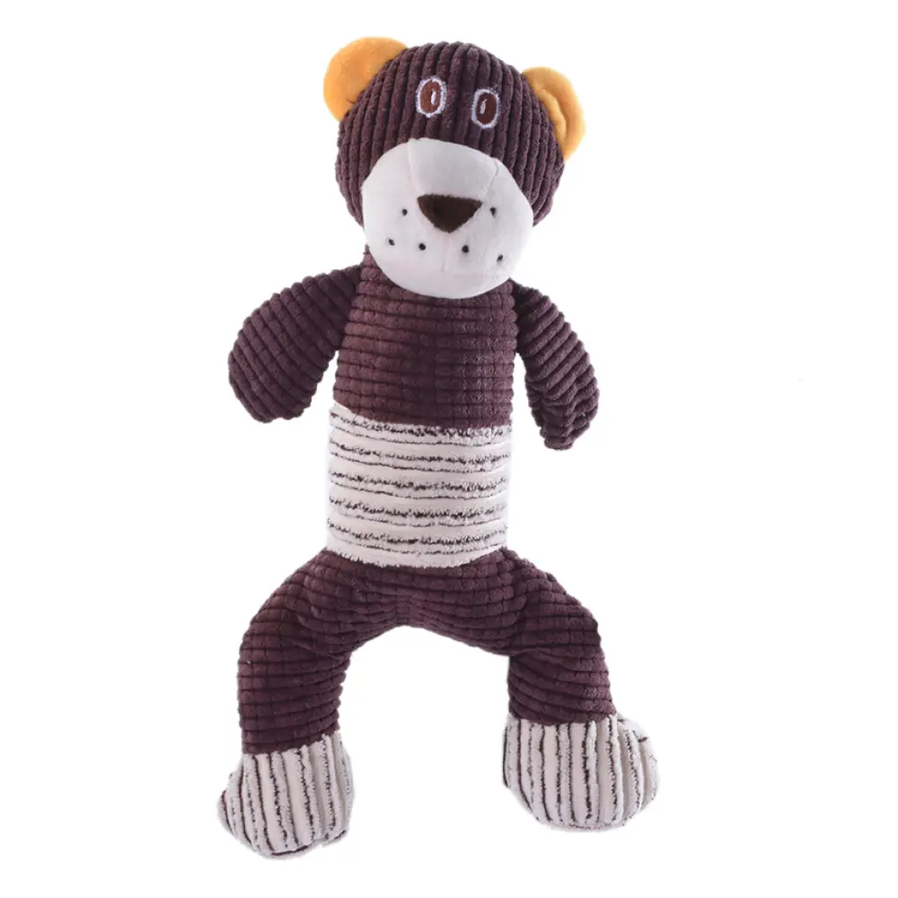 KONG Wild Knots Bear Dog Toy Lion ที่มีประโยชน์ QJQ store ThaiPick