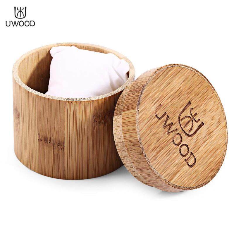 UWOOD Carbonized Bamboo Watch Case Cylindric Shape Box Malaysia