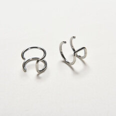 Women Clip Earrings At Best Price In Velishy New Men Women Chic Clip On Earrings Non Piercing Cartilage Ear Silver