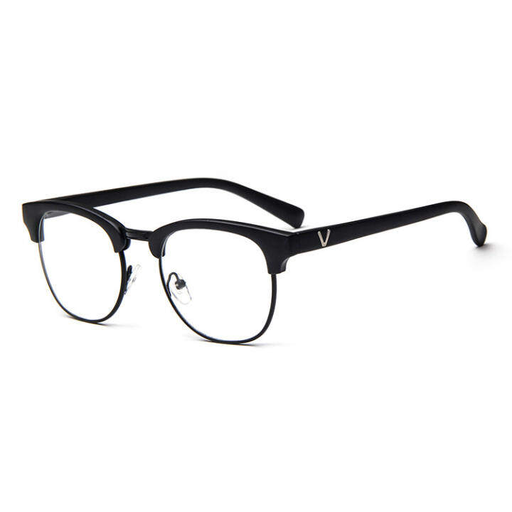 Vintage Men Eyeglass Frame Glasses Retro Spectacles Clear