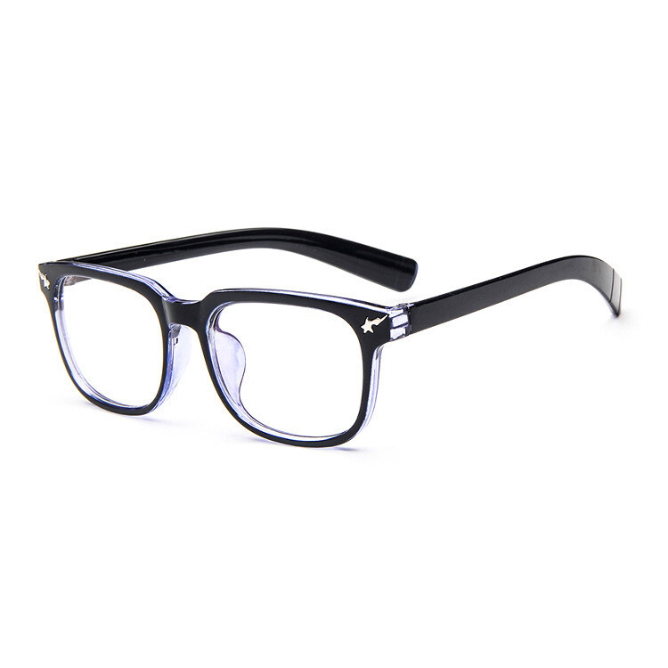 Pria Vintage Kacamata Bingkai Kacamata Retro Spectacles Bening Lensa Kacamata untuk Pria