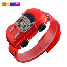 Watch 1241 Fashion Creative Children Watch Cartoon Car Digital Kids Watches For Boys Dress Wristwatches Malaysia