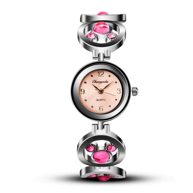 Women bracelet Watch Cartoon Mickey Stainless Steel Strap Watch Clock Ladies Female fashion quartz relojes mujer cute wirstwatch Malaysia