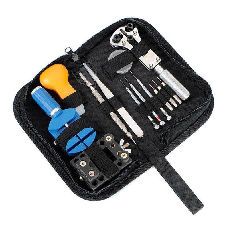 XIN 13PCS Watch Repair Tool Kit Watch Case Opener Link Remover Spring Bar Tool Set Malaysia