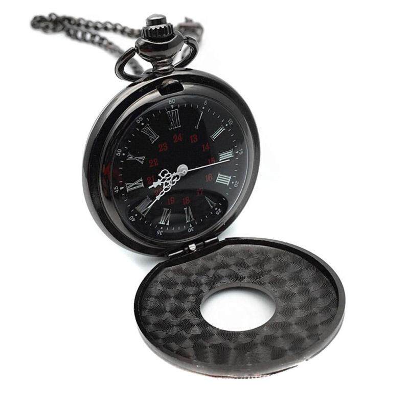 YBC Vintage Men And Women Quartz Pocket Watch With Chain Roman Number Unisex Necklace Malaysia