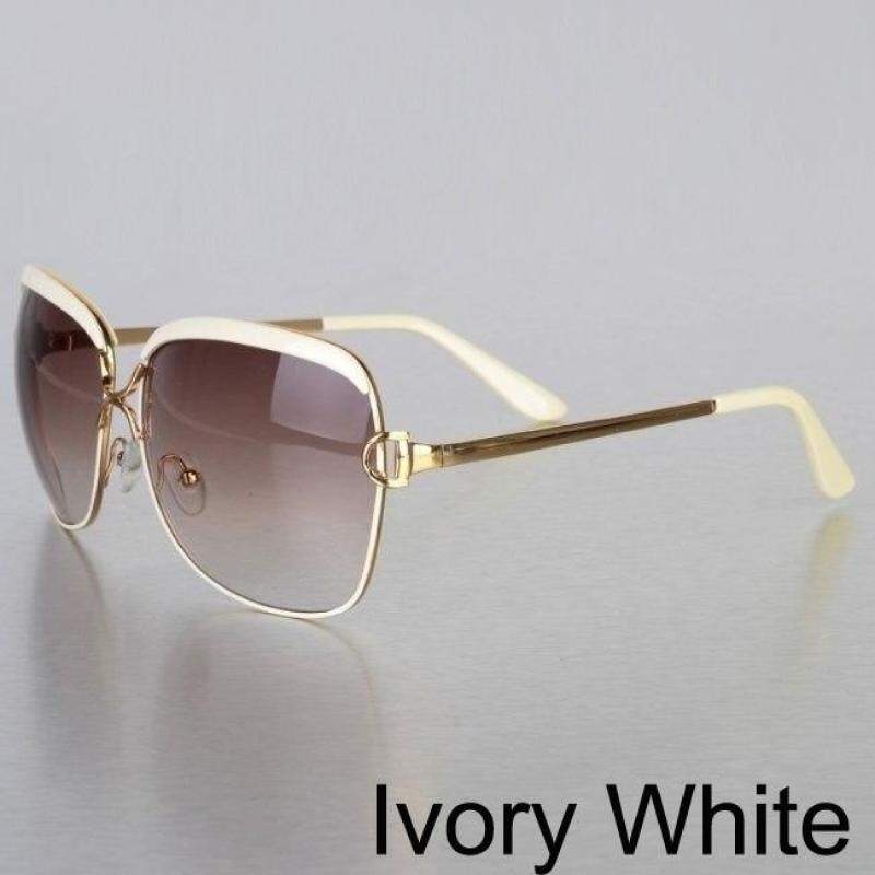 YBC Women Metal Frame Sunglasses Alloy Legs Glasses