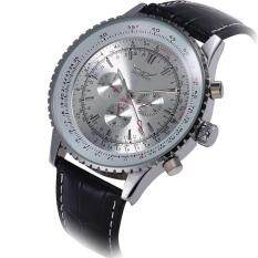 yiokmty 2016 JARAGAR Fashion Erkek Kol Saati Men's Day/Week/24H Watch Auto Mechanical Wristwatch Free Ship (White)