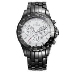 yiokmty SKONE Calender Display Watches Men Vogue Office Wrist watch for Men Leisure Sports Mens Quartz-watch 2016 Erkek Kol Saati (BlackWhite)