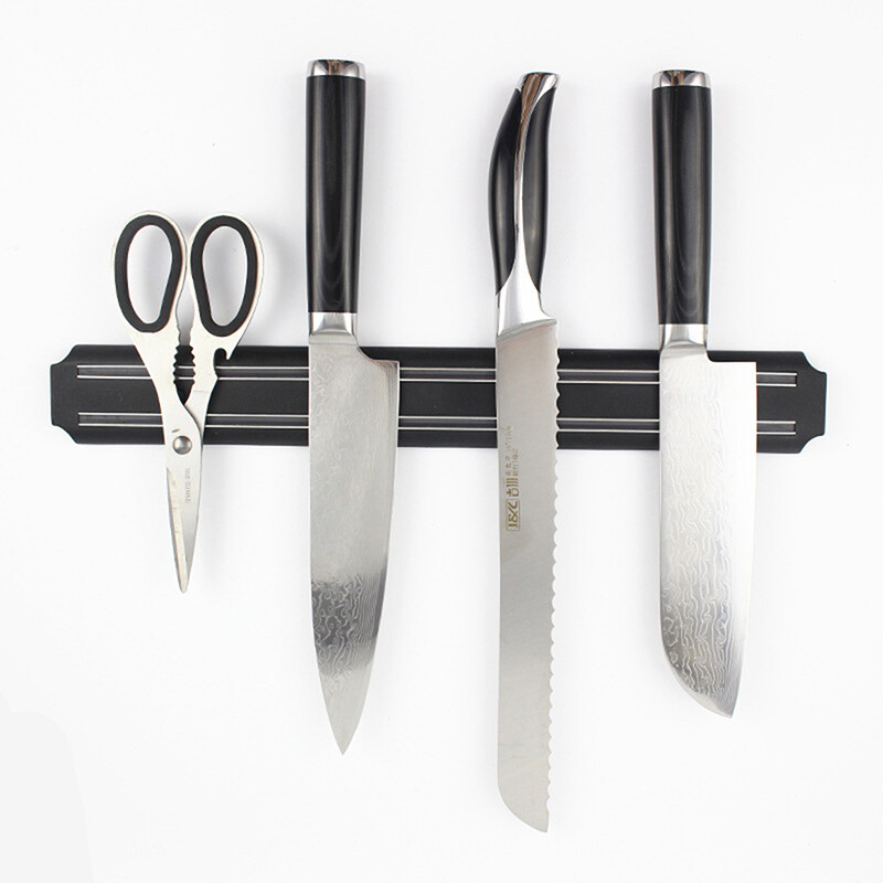 Strong Magnetic Knife Holder Wall Strip Kitchen Utensil Cutlery Kitchen Organizer Magnetic Knife Strip 33CM/55CM