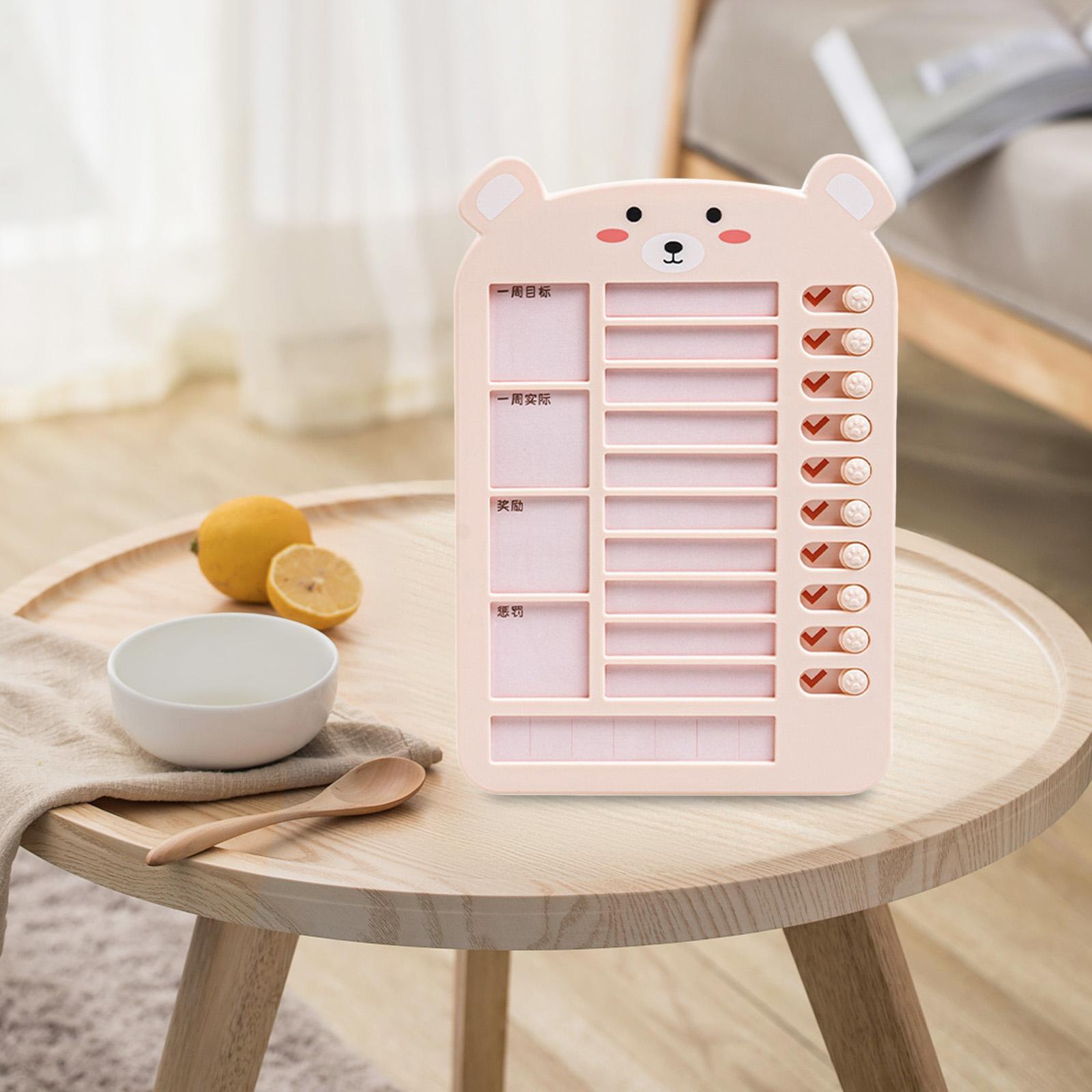 Blesiya List Board Daily Task Planning Board Chart Memo for RV Office Home