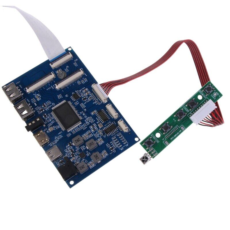 High Definition LCD Screen Controller LVDS Edp LCD Screen Driver Board TYPE-C Game Display Driver Electrical Circuitry Parts 0.1