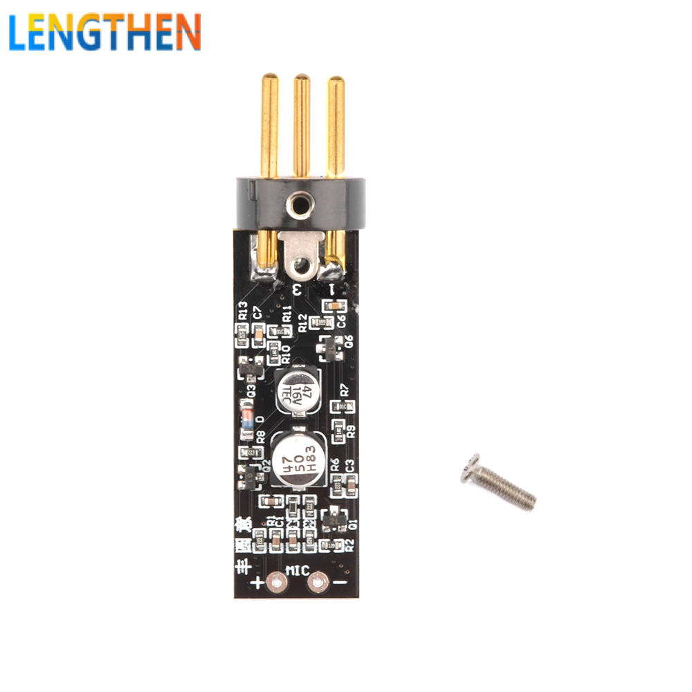FocusAi  48V Phantom Power Electret Condenser Microphone Head Microphone Smplifier Board