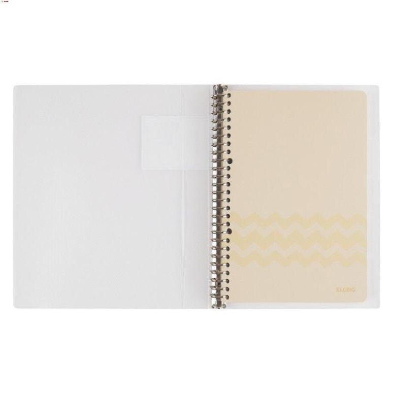 -sổ caro còng sắt 26 chấu b5 - 80 tờ ; ms: 550