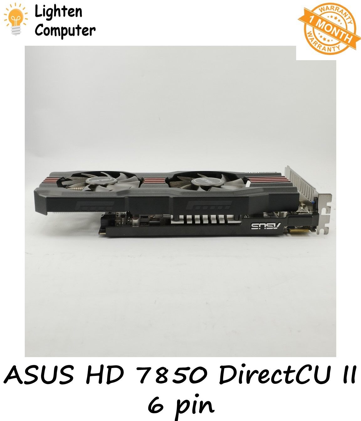 ASUS HD 7850 DirectCU II Graphic Card pin GDDR5 Graphics