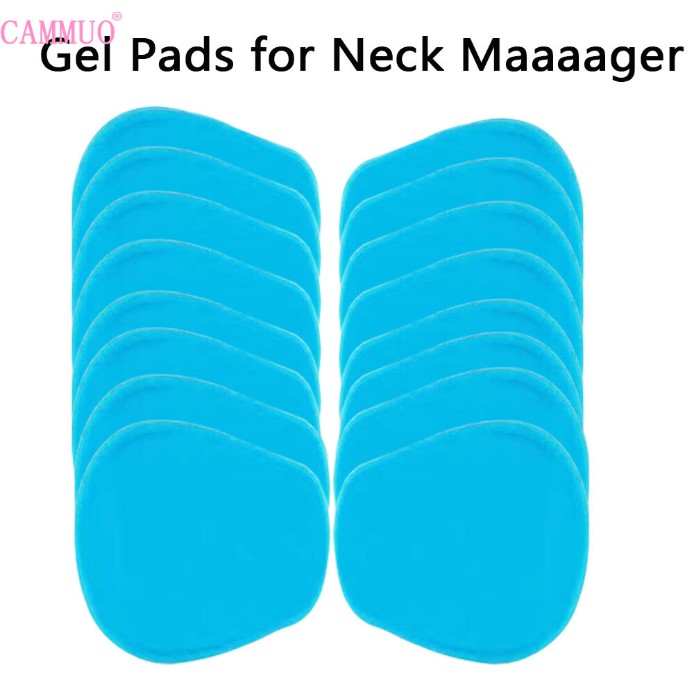 Cammuo Gel Pads for EMS Neck Massager Trainer Hip Exerciser Replacement Body Massager Patch Muscle Stimulator Sticker
