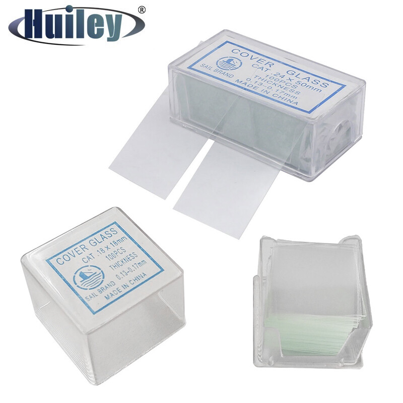 100 Pcs Non-stick Square Coverslips Lid Microscope Slide At Rs 1379.00 - Foto 7