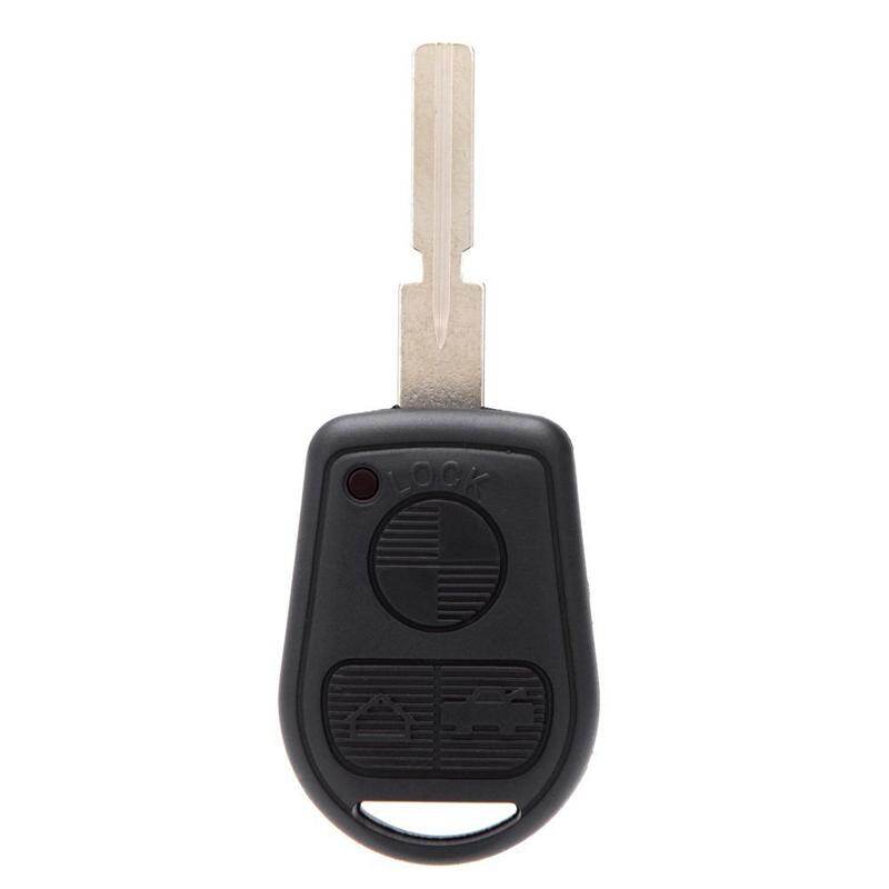 Uncut Replacement 3 Button Car Remote Key Keyless Shell Case for BMW E31 E32 E34 E36 E38 E39 E46 Z3
