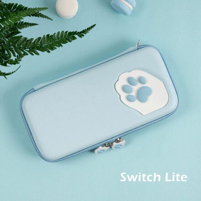 Ốp Nintendo Switch Túi Đựng CP Móng Mèo Hộp Vỏ Cứng Bằng Silicon NS Cho Switch Lite Phụ Kiện Máy Chơi Game