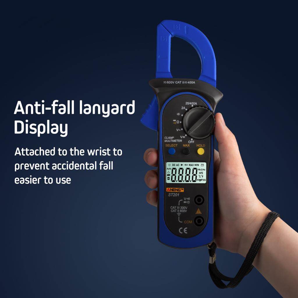 Blesiya St201 Digital Multimeter Clamp Ammeter Transistor Tester Voltage Tester