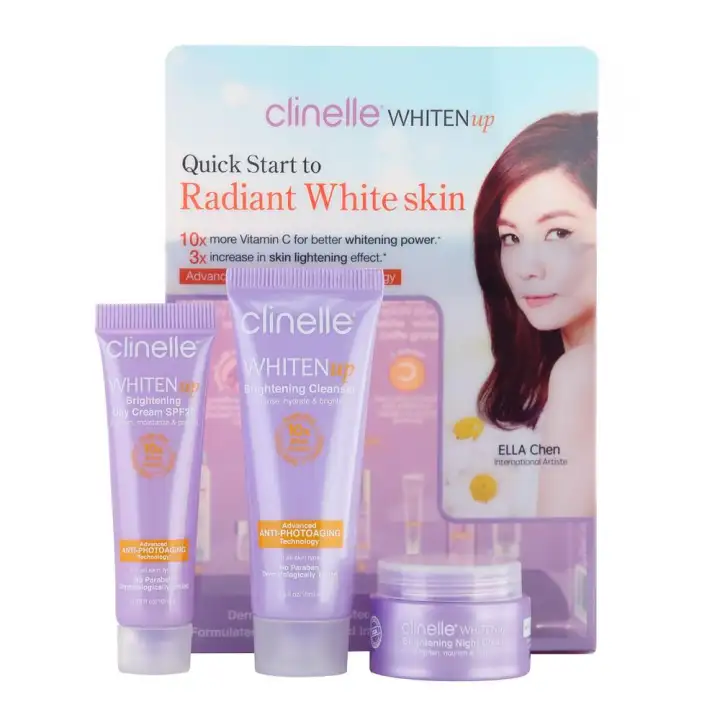 clinelle whiten up set